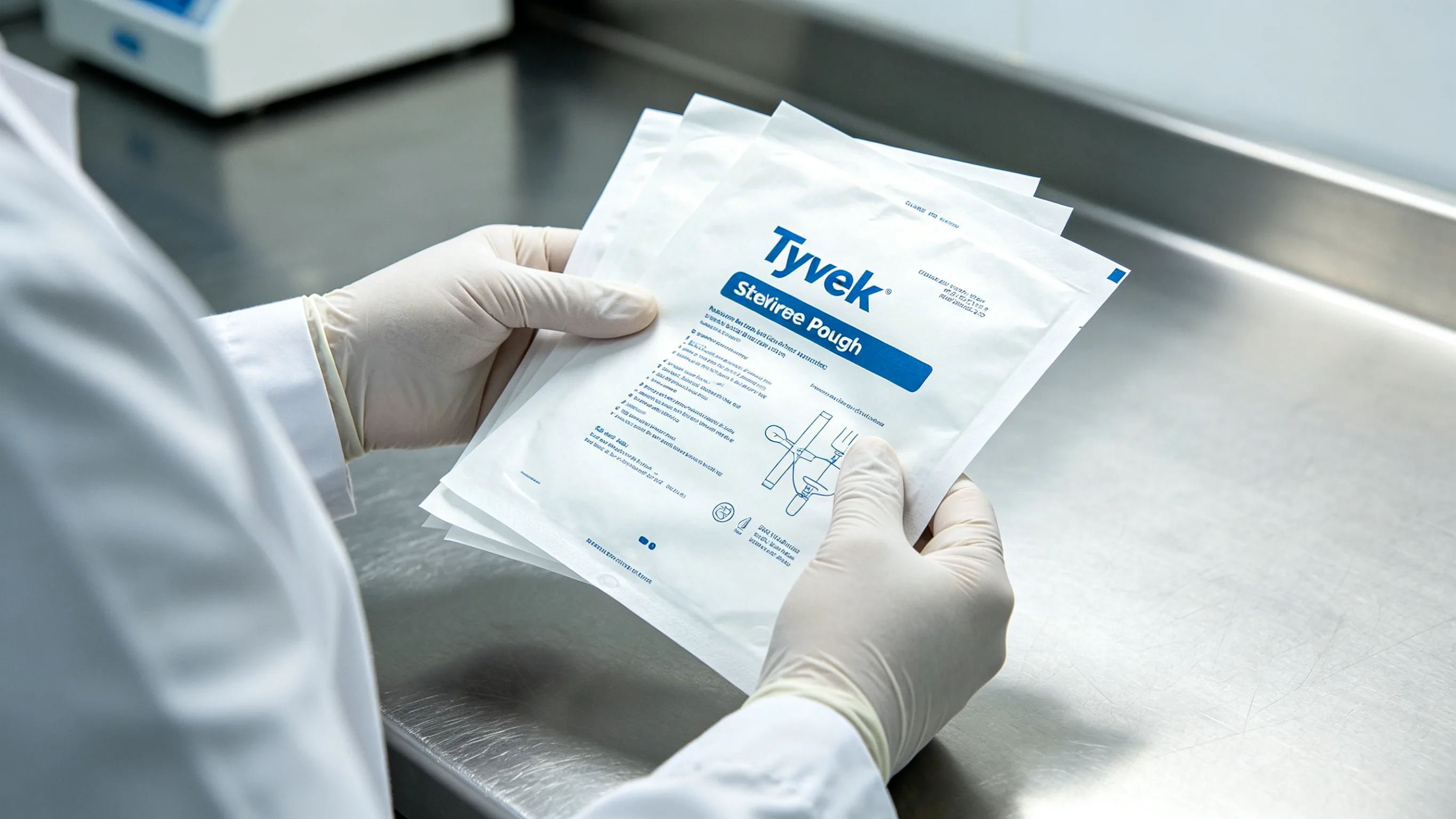 Medical packaging manufacturer pharmaceutical case study Tyvek sterile pouch