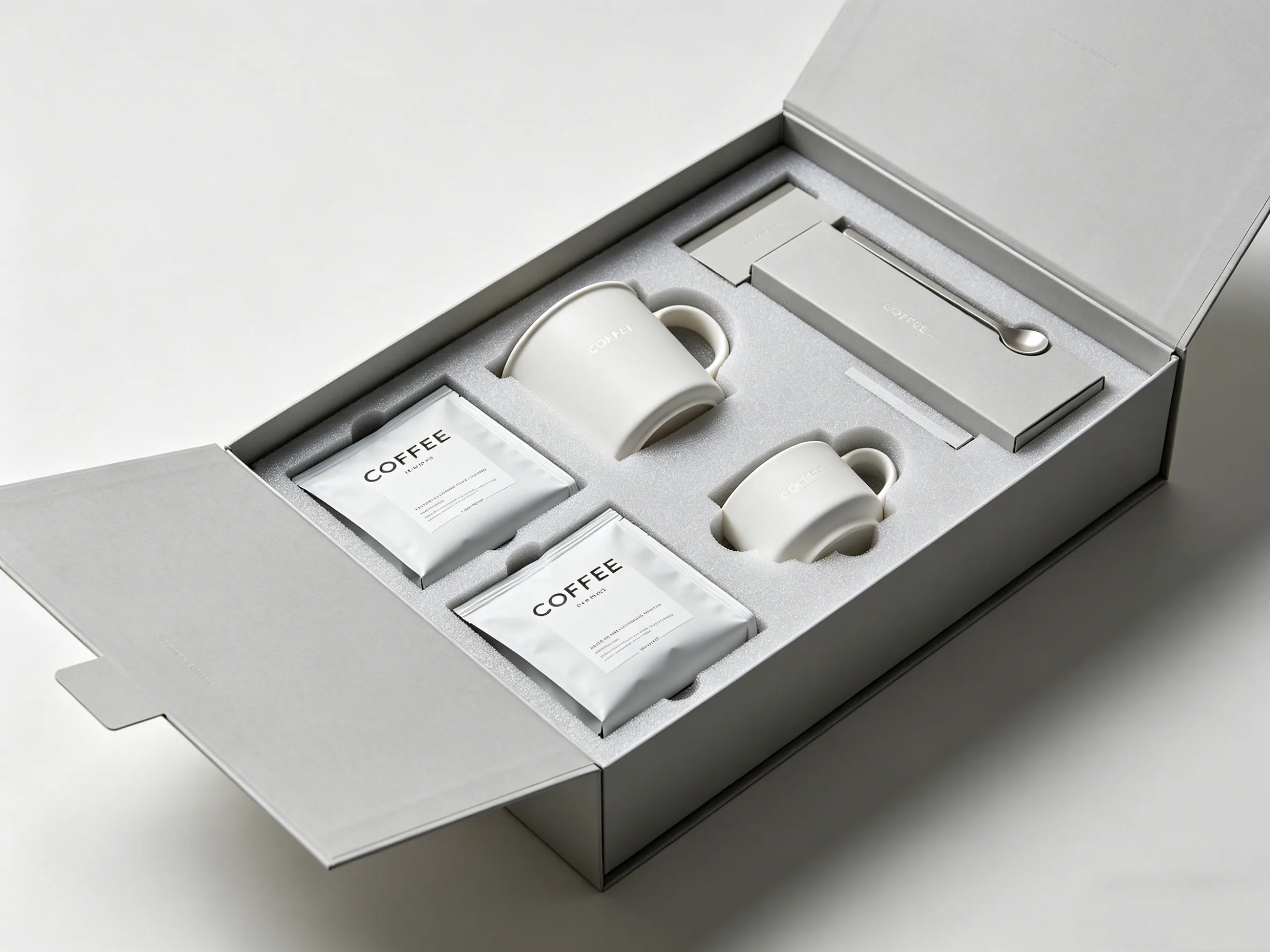 coffee gift box set packaging manufacturer China