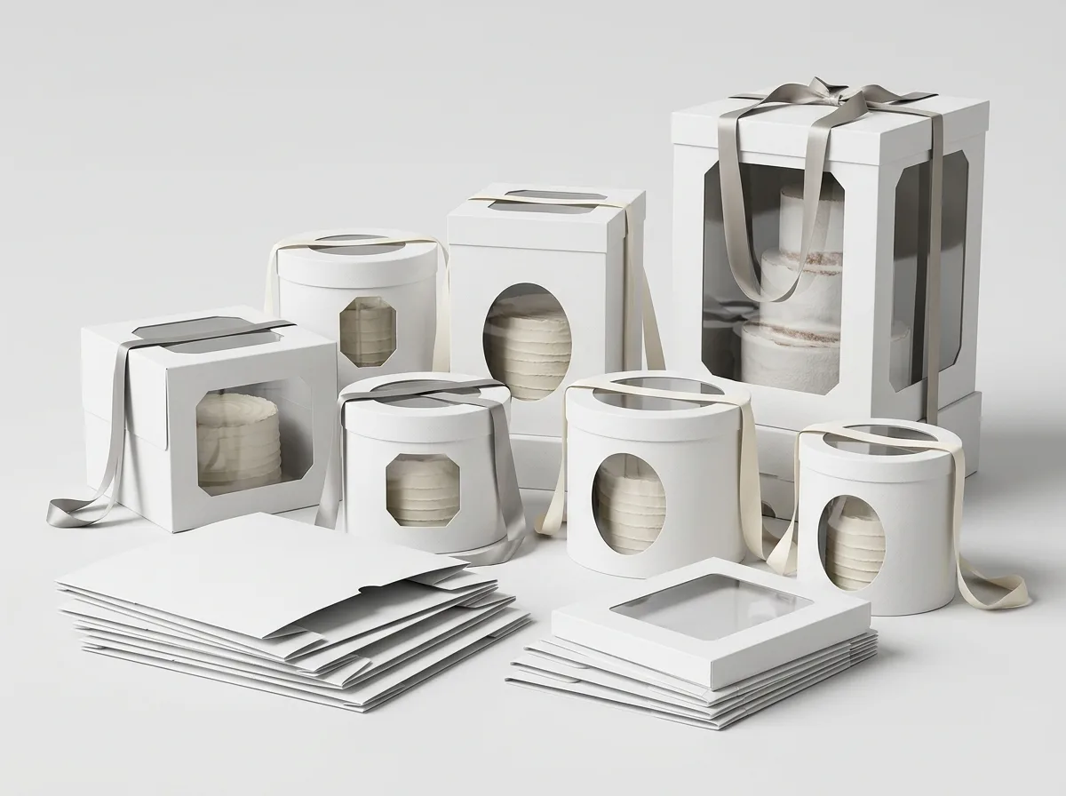 custom cake box manufacturer China food grade