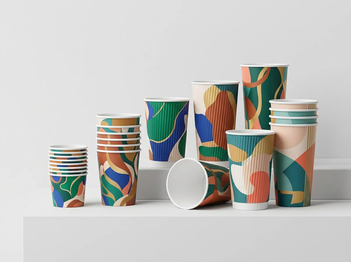 custom paper cup manufacturer China hot cold