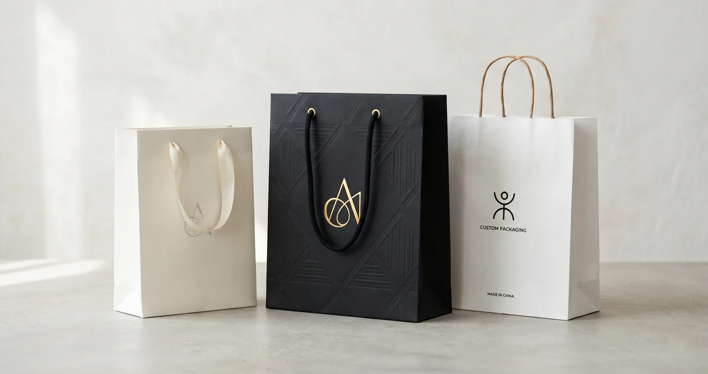 Custom Luxury Paper Bags: Materials, Printing & Supplier Guide for Retail Brands