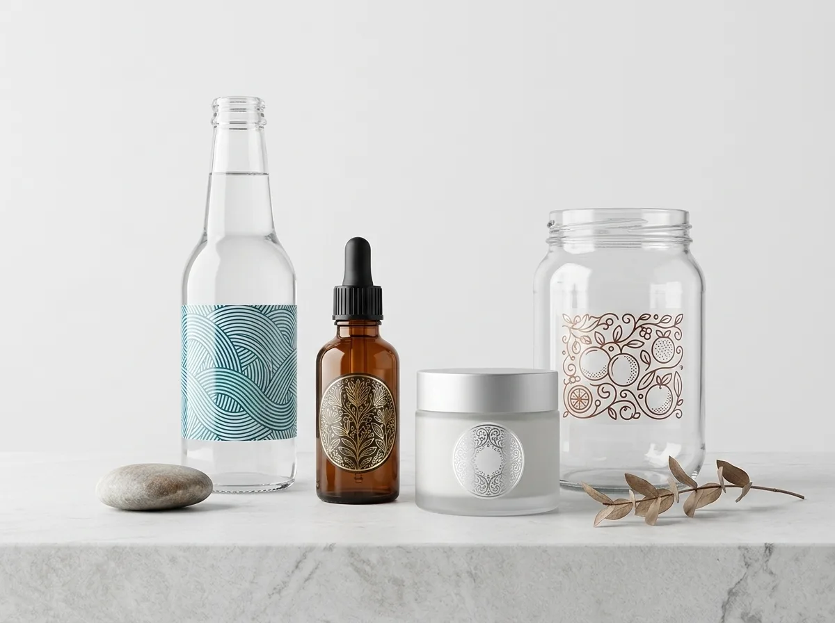 custom jar sticker label supplier China
