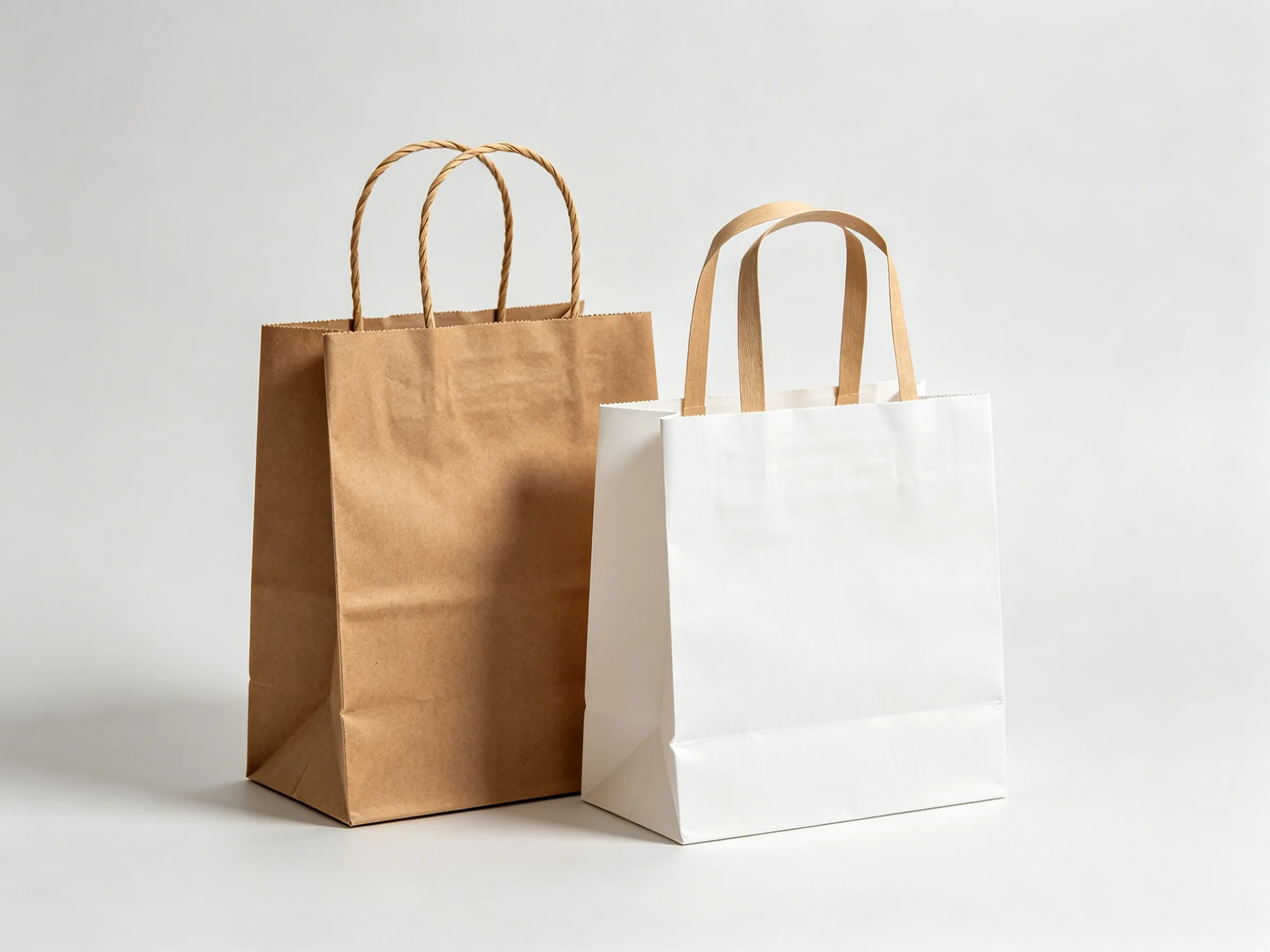 custom kraft paper shopping bag manufacturer