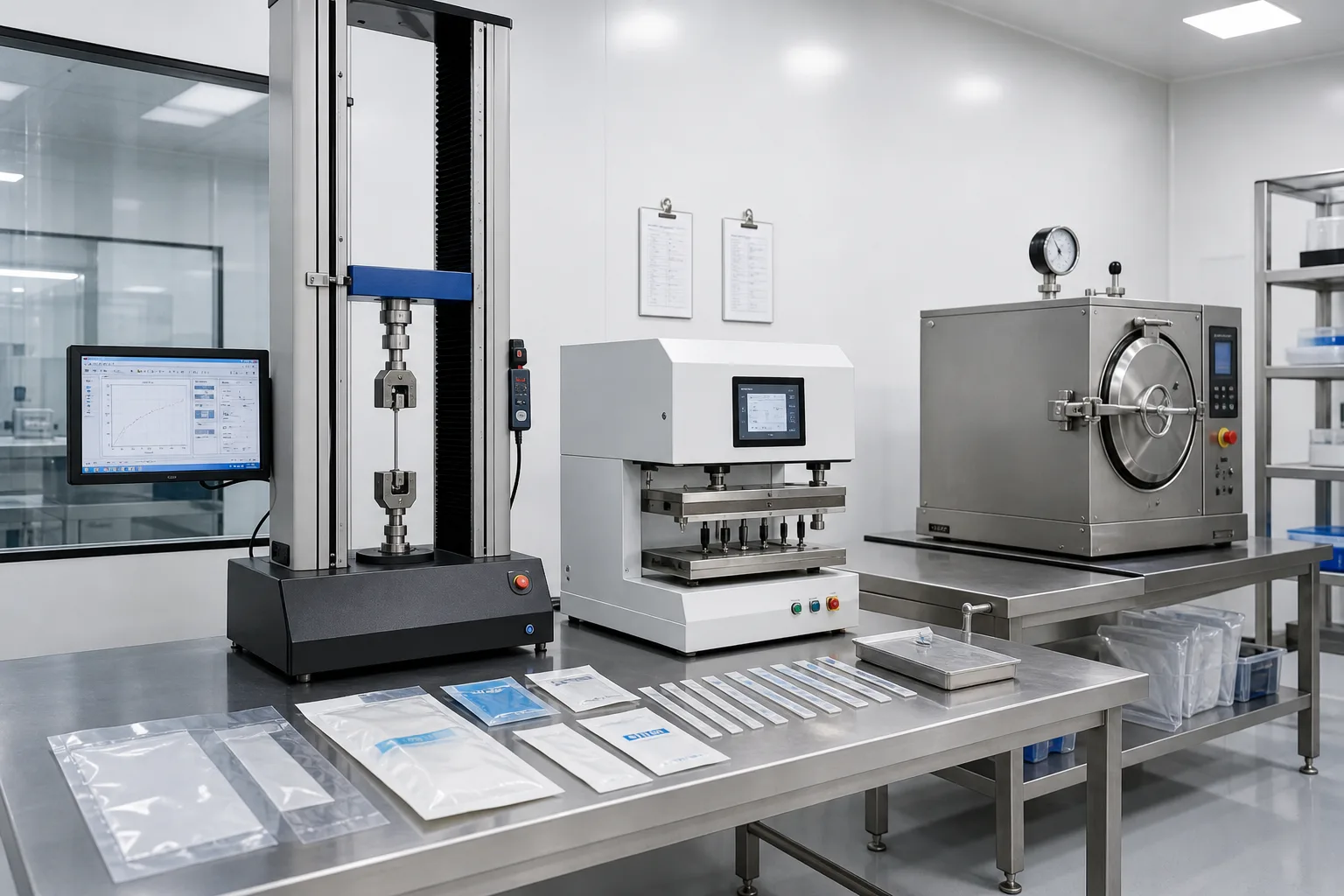 Medical Packaging QC Lab